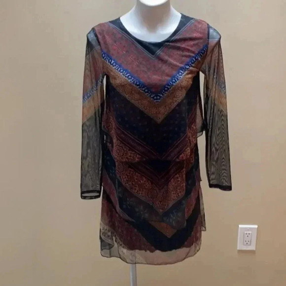 Desigual multicolor dress Vest Ocrida - Picture 9 of 9